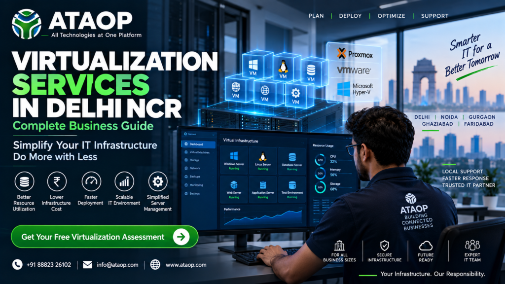 VIRTUALIZATION SERVICES IN DELHI NCR Simplify Your IT Infrastructure