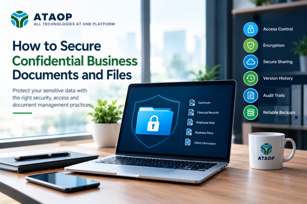 How to Secure Confidential Business Documents and Files